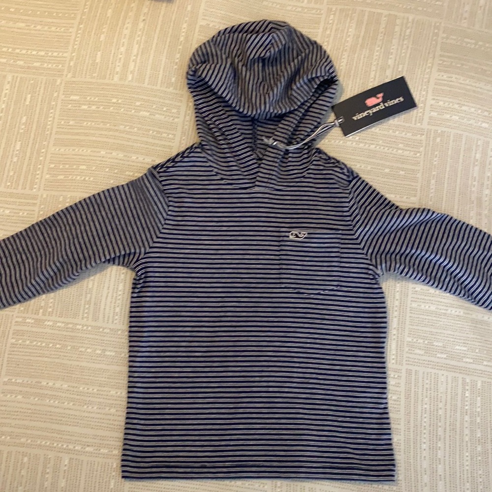 NWT Boys Hooded Long Sleeve Tee (2T) by Vineyard Vines